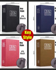 Student Gift Dictionary Mini Safe Box Book Hidden Secret Key Lock Coin Bank Card Jewellery Private Diary Storage Password Locker