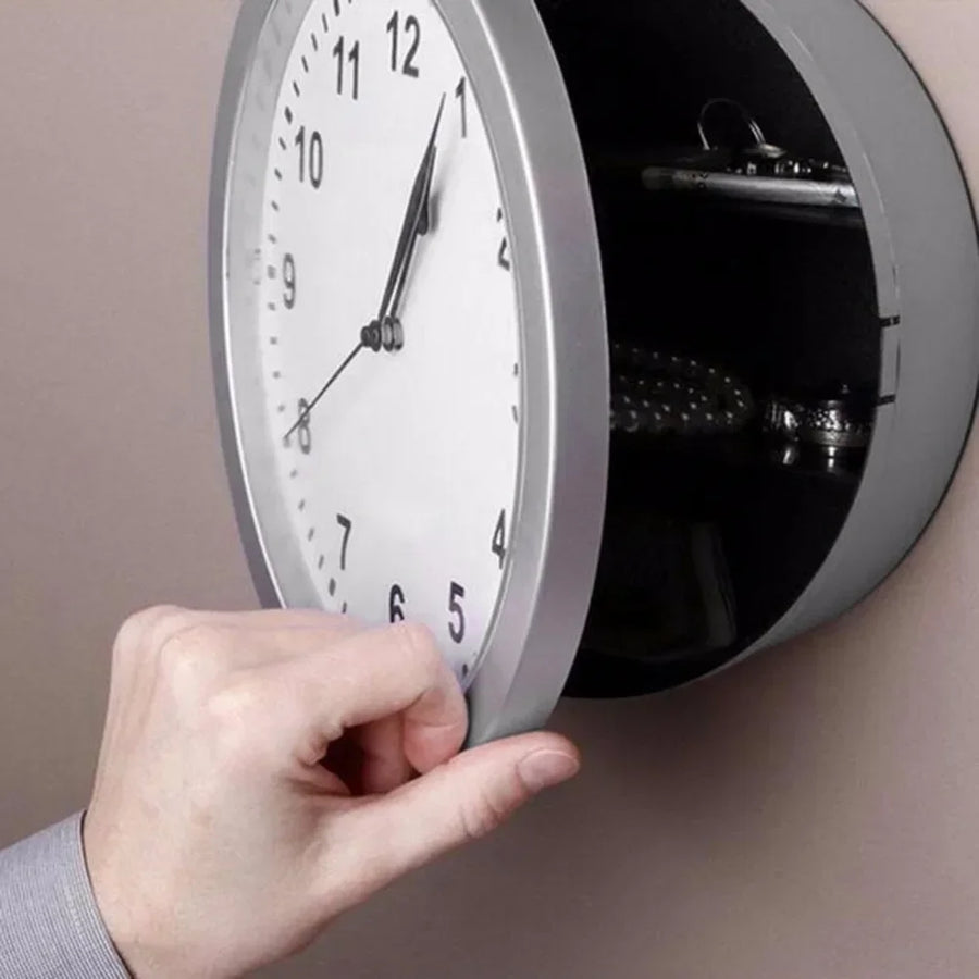 Secure Your Valuables in Style with Our Hidden Safe Large Wall Clock - Perfect for Home or Office!