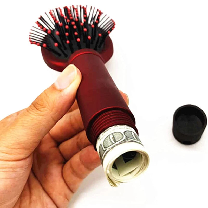 Hair Comb Secret Stash: The Discreet Diversion Brush for Safeguarding Your Valuables