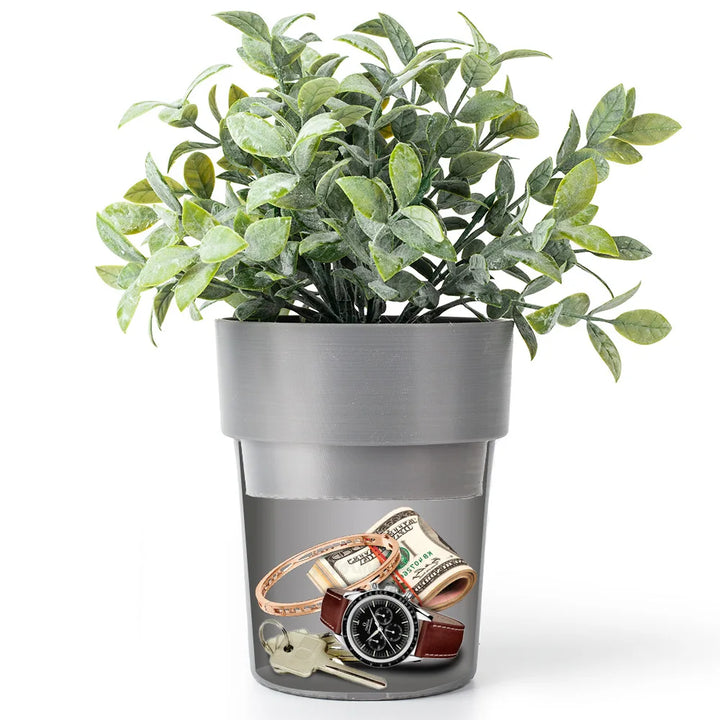 Discover the Ultimate Hidden Safe: Stylish Flower Pot Money Storage Box for Secure Stashing