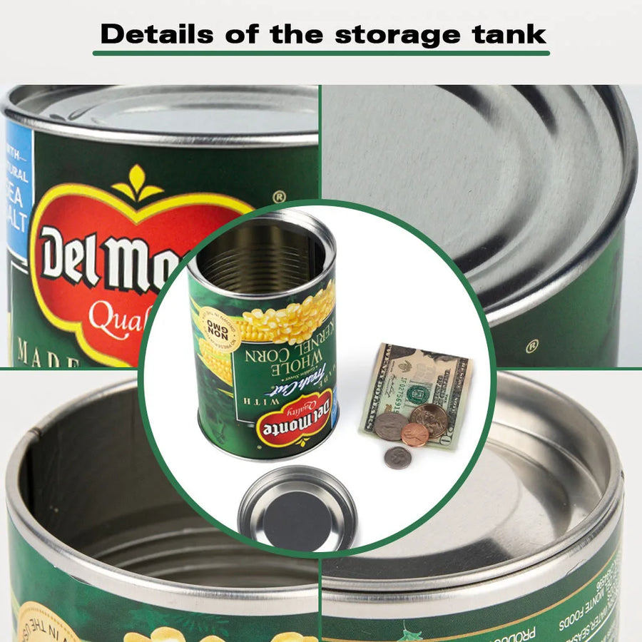 Discreet Hidden Safe Can - Your Secret Stash for Cash, Jewelry, and Valuables