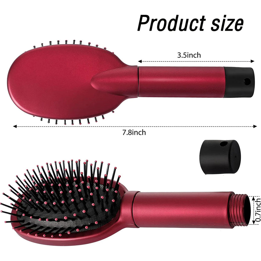 Hair Comb Secret Stash: The Discreet Diversion Brush for Safeguarding Your Valuables