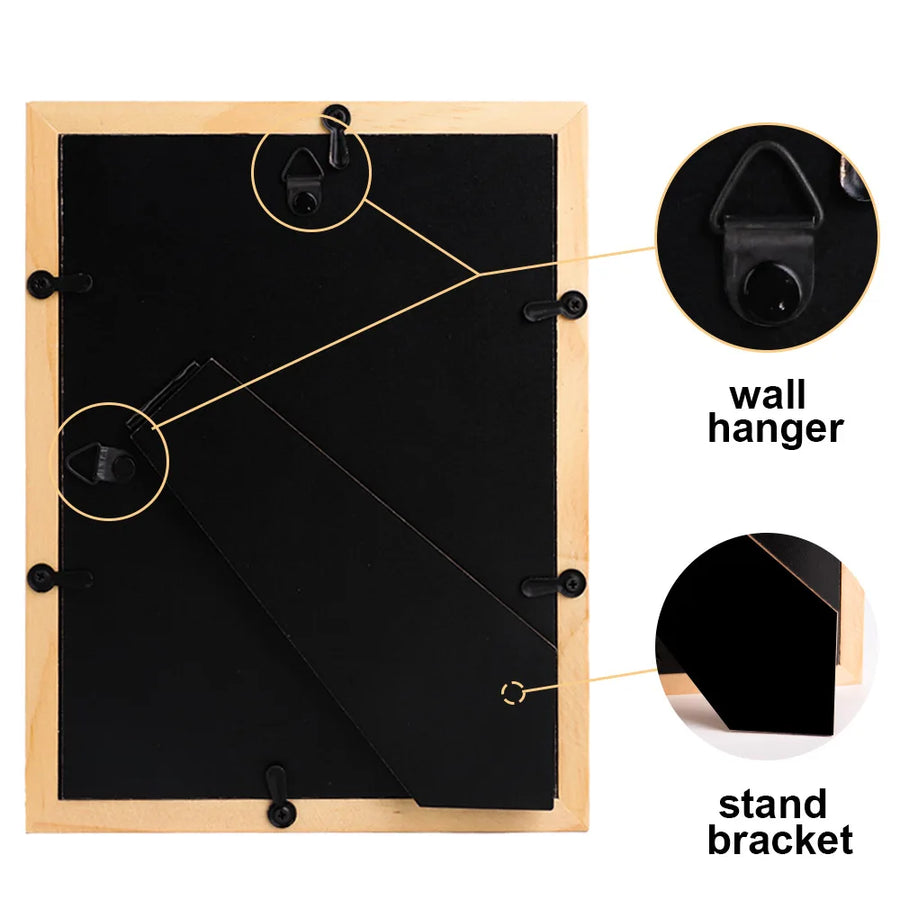Discreet Hidden Storage Compartment Photo Frame - Perfect for Safeguarding Cash, Jewelry, Keys & More - Ideal Gift for Home or Office