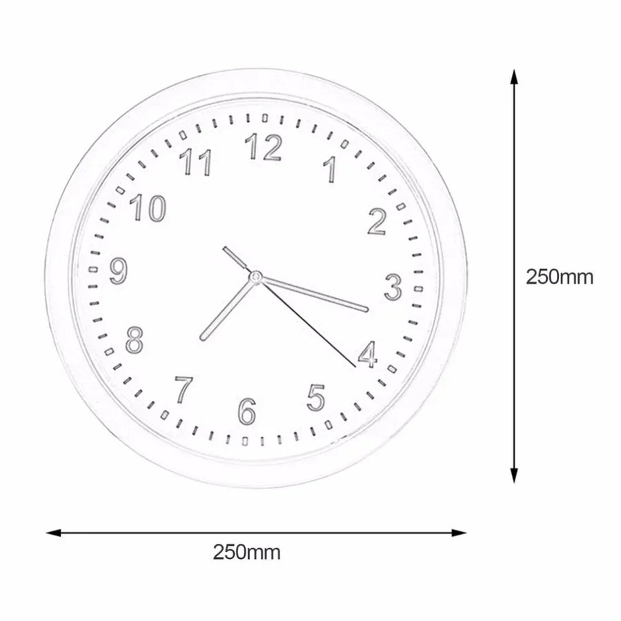 Secure Your Valuables in Style with Our Hidden Safe Large Wall Clock - Perfect for Home or Office!